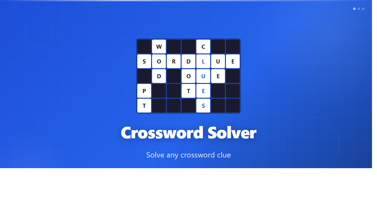 Crossword Pro Solver | iWordFinder.com